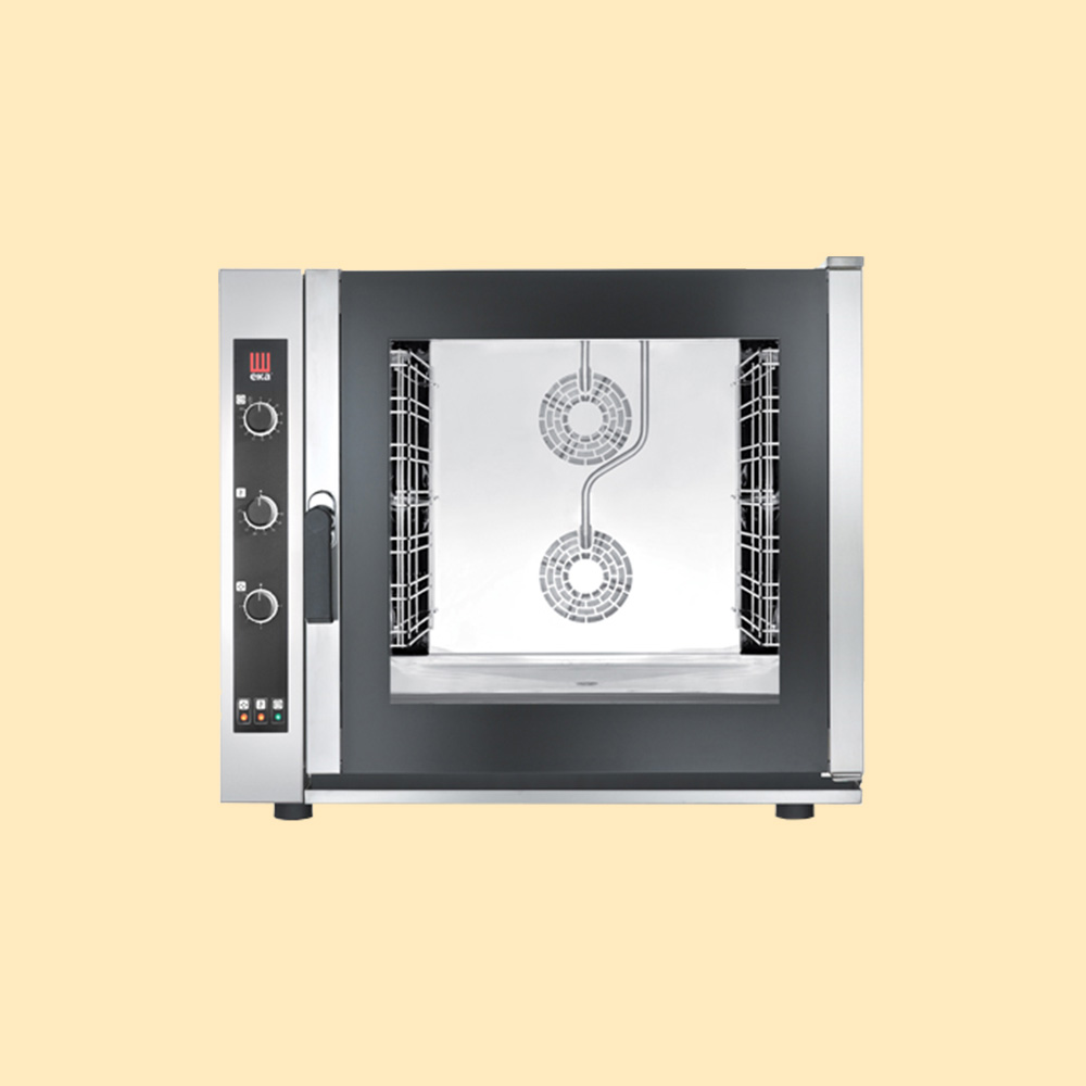 Electric oven with steam for pasta factories